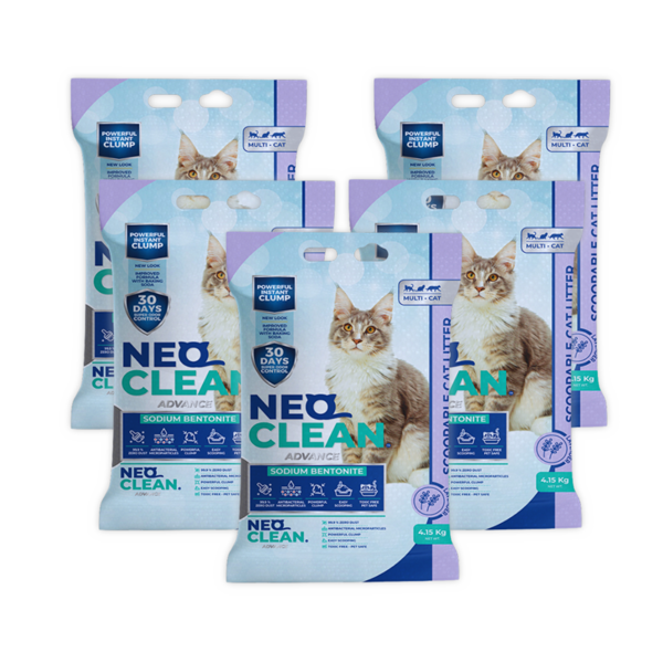 Neo clean Lavanda 5 Bolsas de 4,15 kg